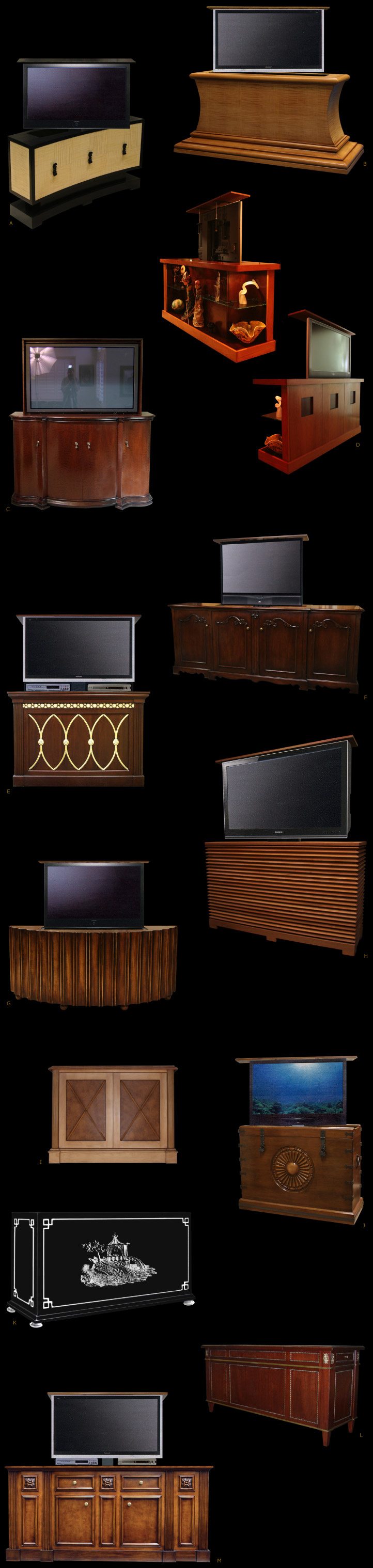 Custom TV Lift Furniture