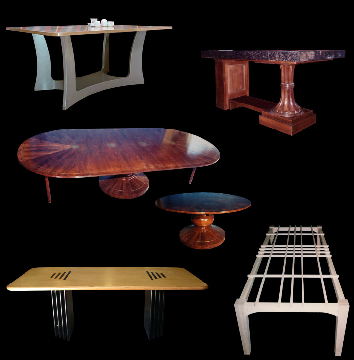 Custom Made Dining Tables, Hall Tables, Sofa Tables, Side Tables